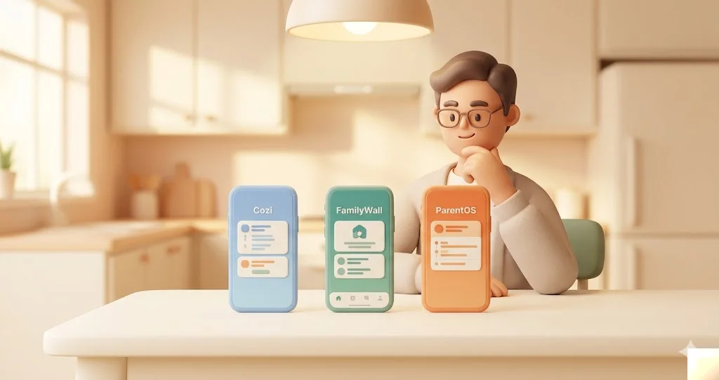 Cozi vs FamilyWall vs ParentOS: Which Family App Actually Works?